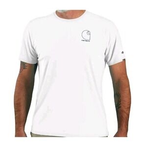 NWT Carhartt Force Sun Defender Short Sleeve Logo Mens T-Shirt~2XL~Relaxed Fit